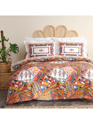 Karaca Home Palamos Turuncu %100 Pamuk Tek Kişilik Complete Takım