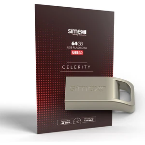 USB Bellek SU-105 Celerity 3.0 Metal Gri 64GB