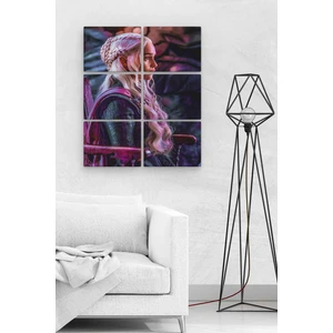 Game Of Thrones 6 Parça Ahşap Mdf Tablo NHL2477