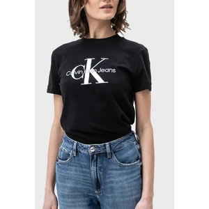 Calvin Klein Kadın Core Monologo Regular T-Shirt