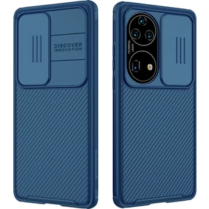 Camshield Pro Shell Kırdırmaya Dayanıklı Pc Paneli + Tpu Çerçeve Hybrid Kapak Huawei P50 Pro - Siyah (Yurt Dışından)