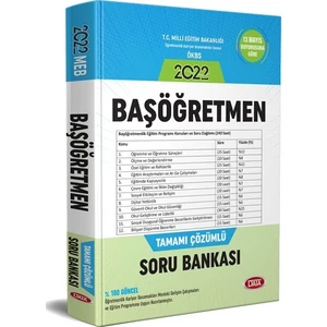 Data Yayınları 2022 Başöğretmen Tamamı Çözümlü Soru Bankası