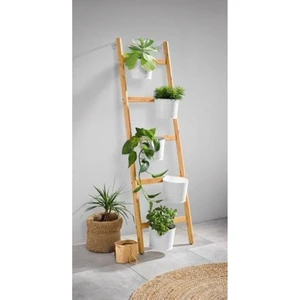Wooden Women World Dekoratif Büyük Boy Merdiven Havluluk Askılık 150 cm x 40 cm