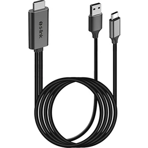 Swapp SW-513 HDMI To Typec + USB 1.8m Mobil Telefon Uyumlu Görüntü Aktarıcı Kablo