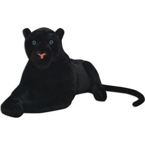 Çocuklar Çocuk Panter Oyuncak Cuddly Peluş Doldurulmuş Oyun Yumuşak Hayvan Siyah Xxl