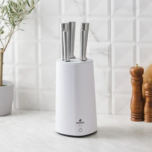 Meister Sterilizer Standlı Bıçak Seti Beyaz