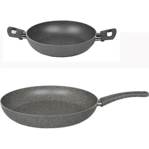 Granit 32 cm Tava ve 20 cm Sahan Seti