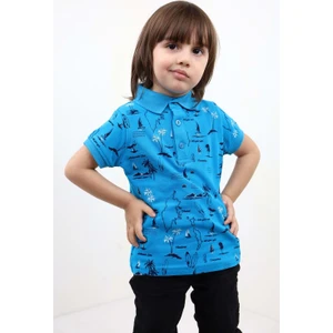 Toontoy Erkek Çocuk Komple Desenli Tişört