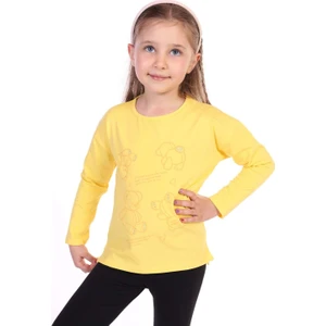 Toontoy Kız Çocuk 4lü Ayıcık Baskılı Tişört