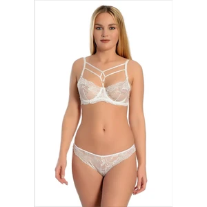 Mendoza Store Kadın Ekru Örümcek Askılı Şık Sütyen Takımı