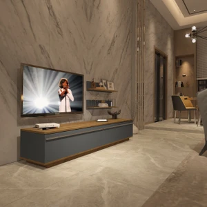 Eko 4b Mdf Std Tv Ünitesi Tv Sehpası Pera Antrasit