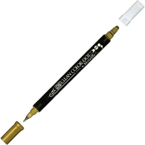 Clean Color Dot Çift Taraflı Metalik Altın 101 Kalem TC-8100