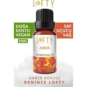 Amber Uçucu Yağ Buhurdanlık Esansı Oda Kokusu 10 ml