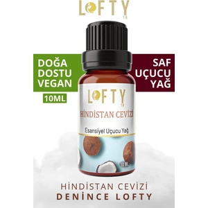 Hindistan Cevizi Uçucu Yağ Buhurdanlık Esansı Oda Kokusu 10 ml