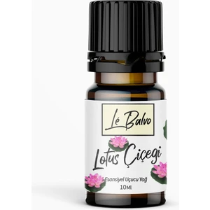 Le Balvo Lotus Çiçeği Doğal Uçucu Yağ Saf Buhurdanlık Esansı Konsantre Oda Kokusu Esans Buhur Yağı 10ML