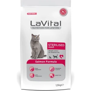 La Vital  Sterilised Somonlu Kısırlaştırılmış Kedi Maması 1,5 kg