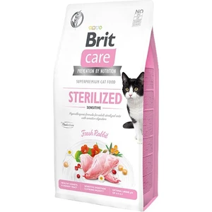 Brit Care Hipoalerjenik Sterilized Sensitive Tavşanlı Tahılsız Kısırlaştırımış Kedi Maması 7 kg