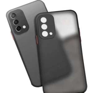 Realme Gt Master Edition London Serisi Darbeye Dayanıklı Kılıf - Buzlu Siyah
