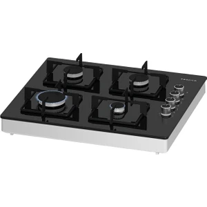 OO30P6O12D Siyah Set Üstü Gazlı Ocak
