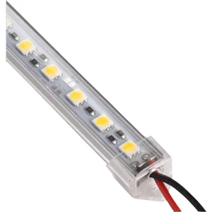100 cm Şeffaf Alüminyum Şerit LED Işık Aydınlatma 12 Volt Beyaz