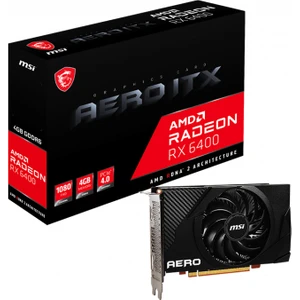 VGA RADEON RX 6400 AERO ITX 4G RX6400 4GB GDDR6 64B PCIE 4.0 X4 (1XDP 1XHDMI)