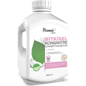 Homm Life  Clean Ekstra Konsantre Bitkisel Çamaşır Yumuşatıcısı 1000 ml
