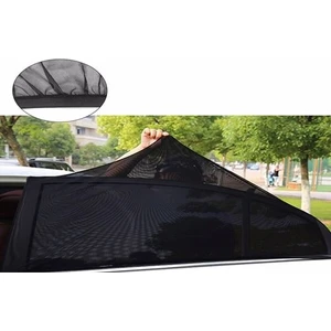 Araba Cam Lastikli Perde Uv Işını Kesici Güneşlik Oto Yan Cam Arka Yan Cam Emzirme Perdesi Güneşlik