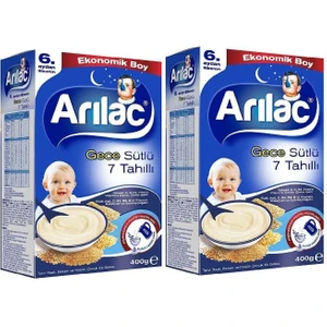 7 Tahıllı Gece Kaşık Maması 400 gr 2'li