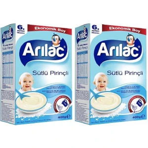Sütlü Pirinçli Kaşık Maması 400 gr 2'li