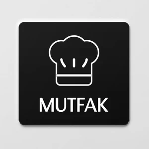 Mutfak Kapı Levhası Ofis Yönlendirme Kapı Isimlik Mutfak Tabela