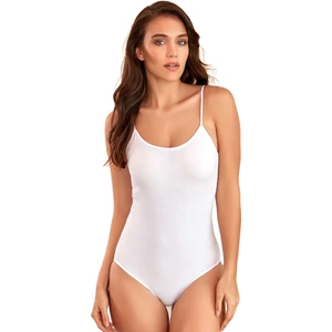 Kadın 2'li Pamuk Çıtçıtlı Ip Askılı Body 2081 | Beyaz