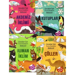 +5 Yaş Yaratıcı Etkinliklerle Ekoloji 4’lü Set