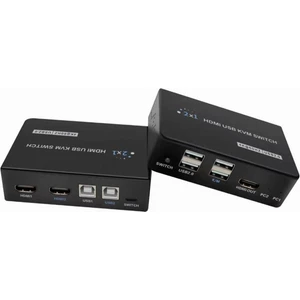 PM-11789 4K HDMI USB Kvm Switch 2x1