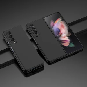 Samsung Galaxy Z Fold3 5g Siyah Için Yağ Püskürtmeli Pc Telefon Kılıfı (Yurt Dışından)