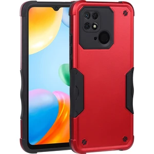 Xiaomi Redmi 10C Red Için Kaymaz Zırh Telefon Kasası (Yurt Dışından)