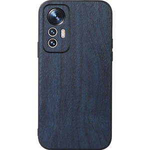 Xiaomi 12 Mavi Için Ahşap Doku Kasası (Yurt Dışından)