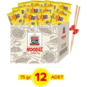Oba Mie Tavuk Aromalı Hazır Noodle 12'li