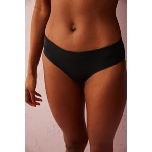 Siyah Basic Hipster Bikini Altı