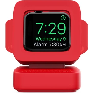 Apple Watch Için 44/42/40/38 mm Stand Tutucu Kırmızı (Yurt Dışından)