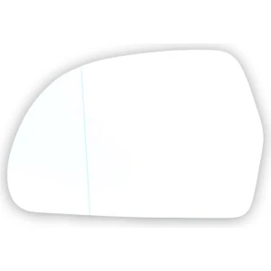 Skoda Octavia Mk2 Facelift 2009-2012 Sol Yan Dış Dikiz Aynası Camı Elektrikli Isıtmalı 4F0857535AF
