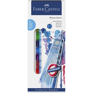 Faber Castell Tüp Sulu Boya 12 Renk 12ML