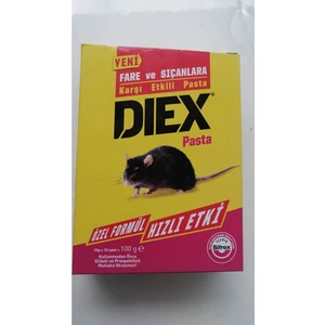 Dıex Fareve Sıçanlarakarşı Etkili Zehirli Pasta