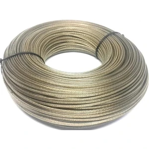 Emirhan Nalbur Kurutmalık Sera Mutfak Bahçe Kamp Çelik Çamaşır Ipi Pvc Kaplı 100 Metre 4 Mm (KALIN)