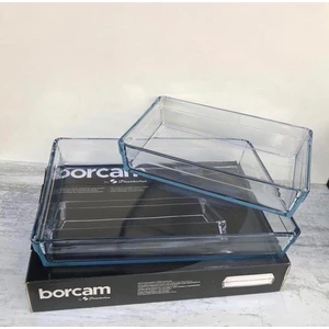 Premium Borcam Seti - 2 Li Dikdörtgen Borcam Takımı Özel Seri