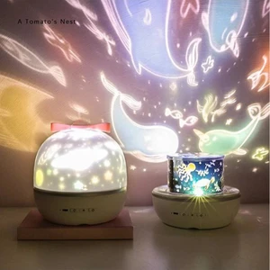 Keyfim Shop Dönen ve Renkli Star Master Projeksiyon Gece Lambası