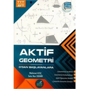 Aktif Öğrenme Yayınları TYT AYT Geometri 0'dan Başlayanlara