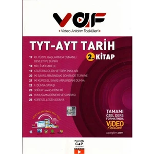 Çap Yayınları Vaf YKS TYT-AYT Tarih 2 - 2021