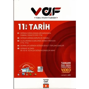 Çap Yayınları Vaf 11. Sınıf Tarih - 2021