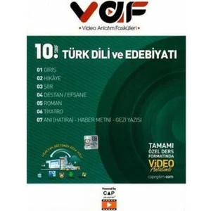 Çap Yayınları 10. Sınıf Türk Dili ve Edebiyatı Vaf Serisi
