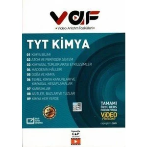 Çap Yayınları TYT Kimya Vaf Serisi